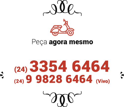 Nosso delivery: (24) 3354 6464